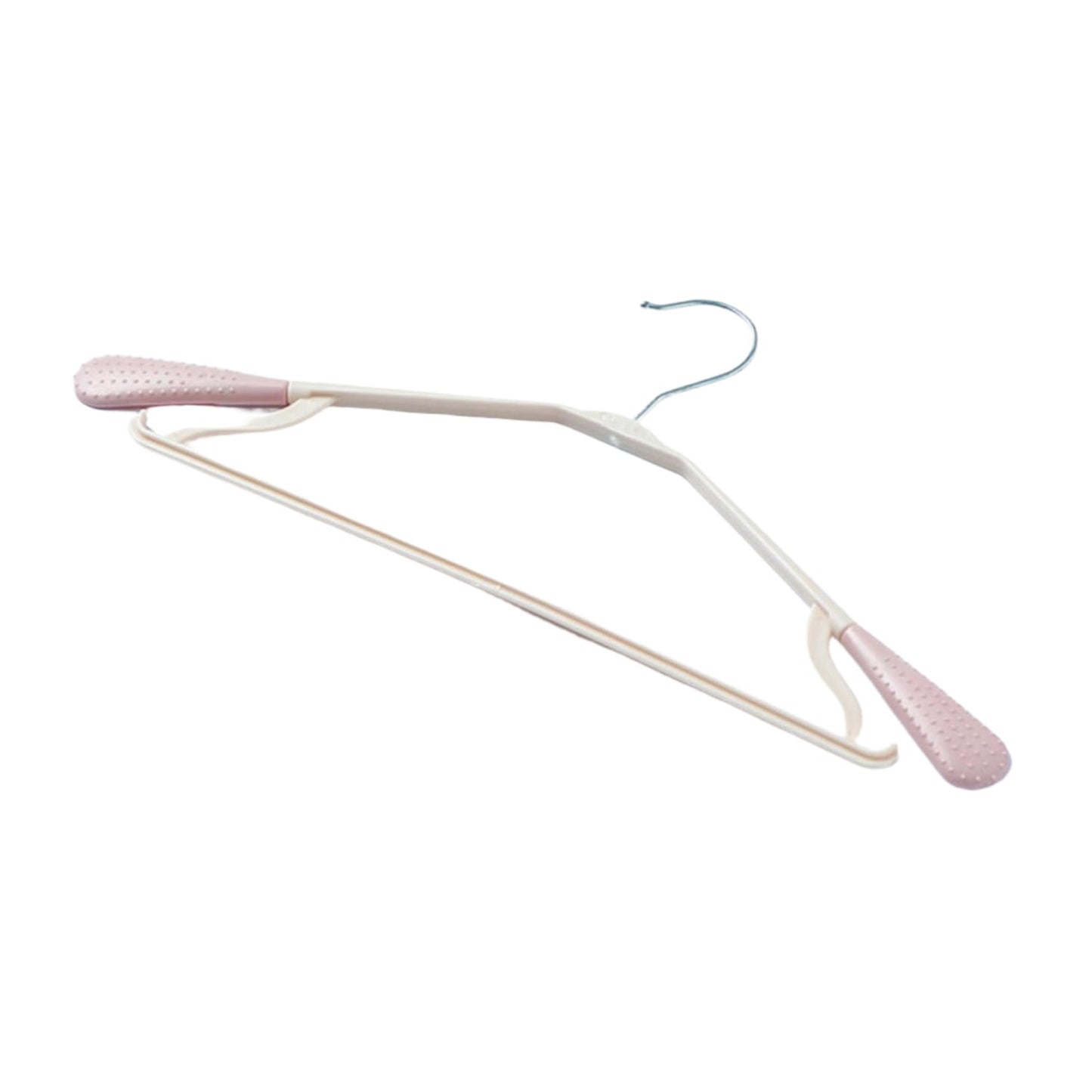 PP Cloth Hanger Set of 1 with Zinc Plated Steel Hook (1 Pc)