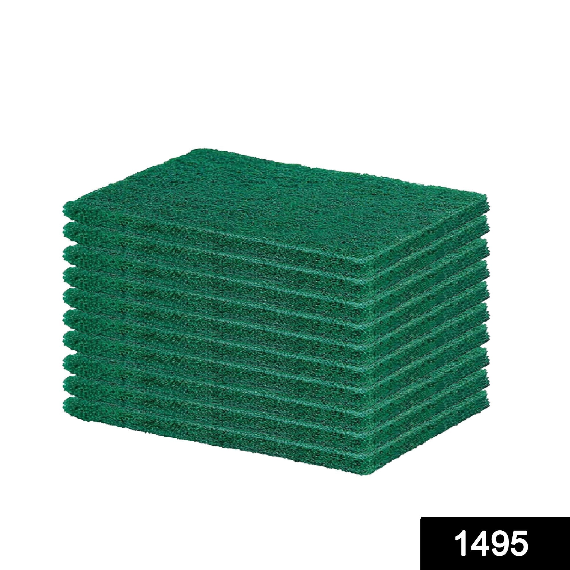 Green Kitchen Scrubber Pads for Utensils / Tiles Cleaning