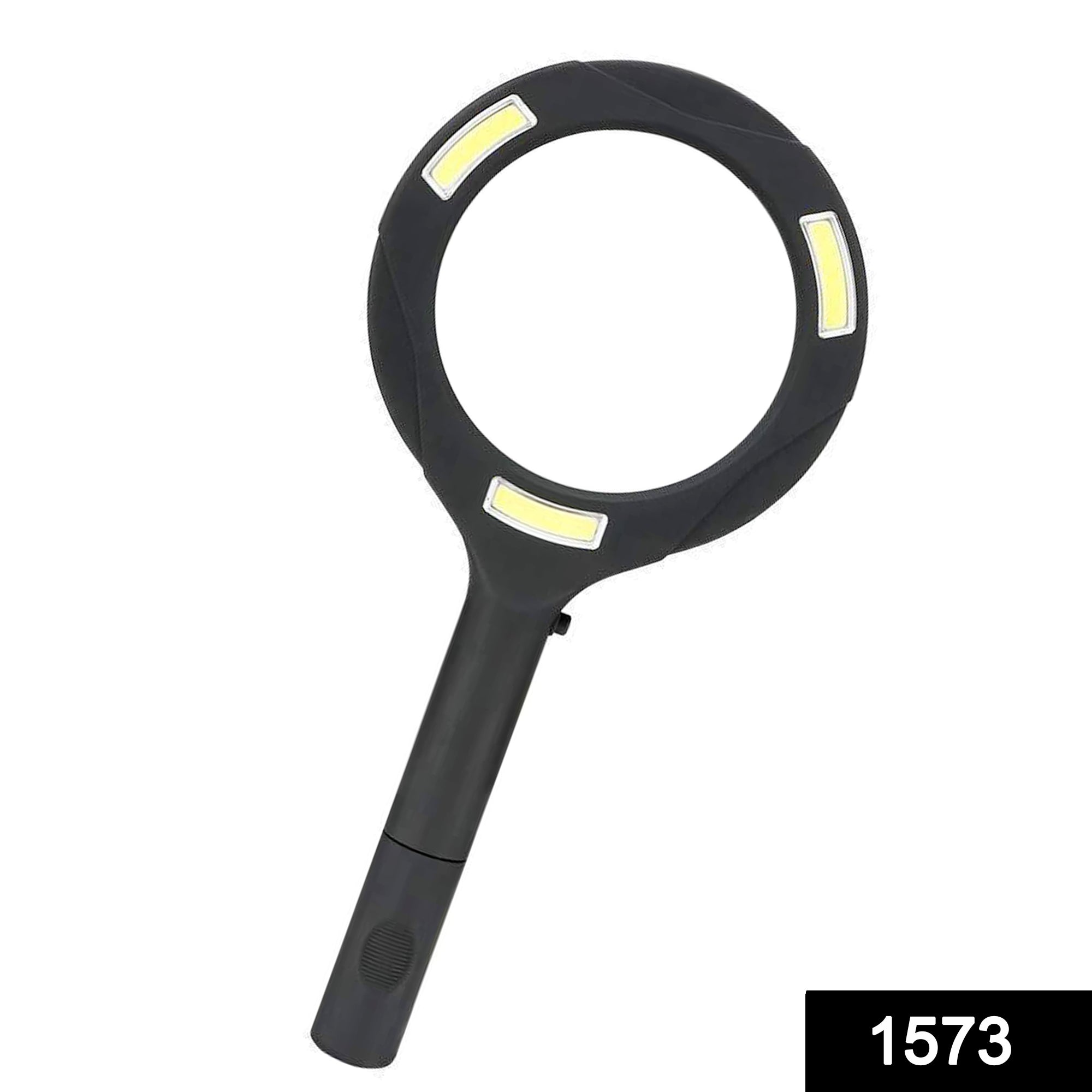 Magnifying Glass with 3 Led Light 3X Power and Rubberized Handle