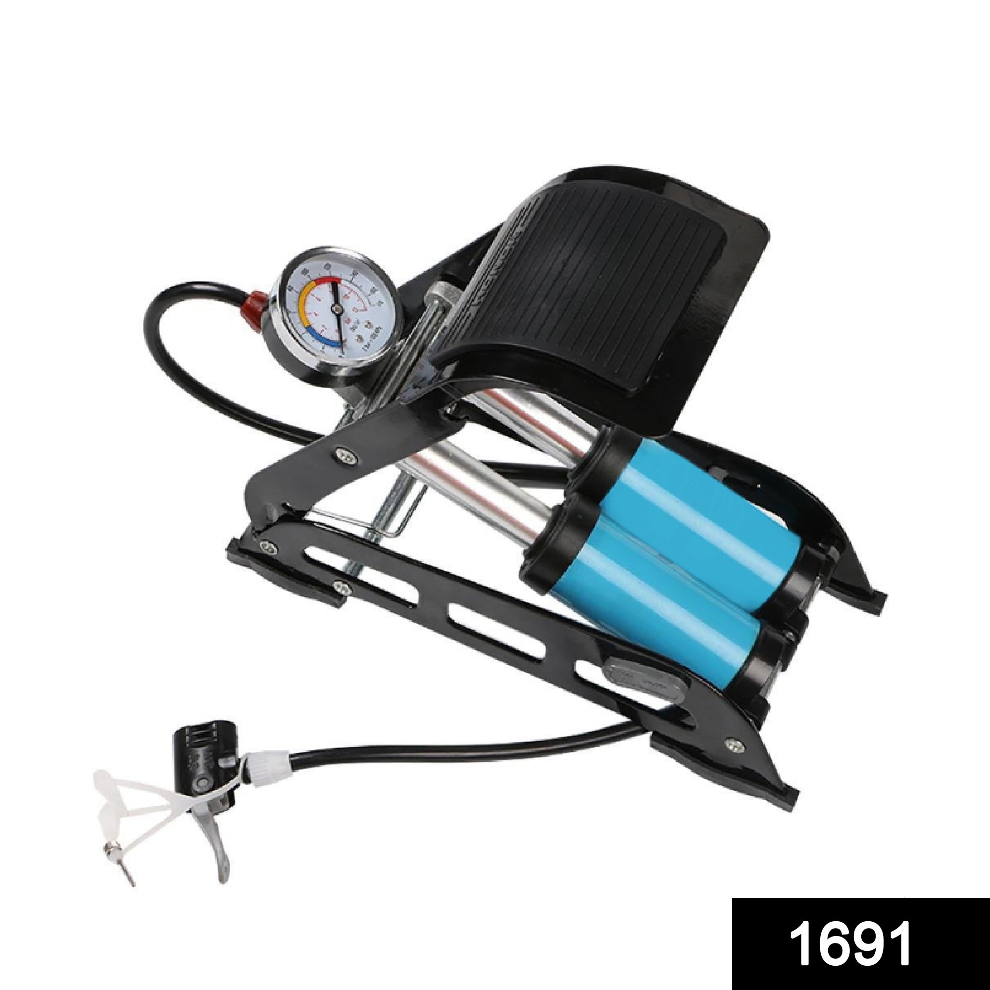 Portable High Pressure Foot Air Pump Compressor for Car and Bike