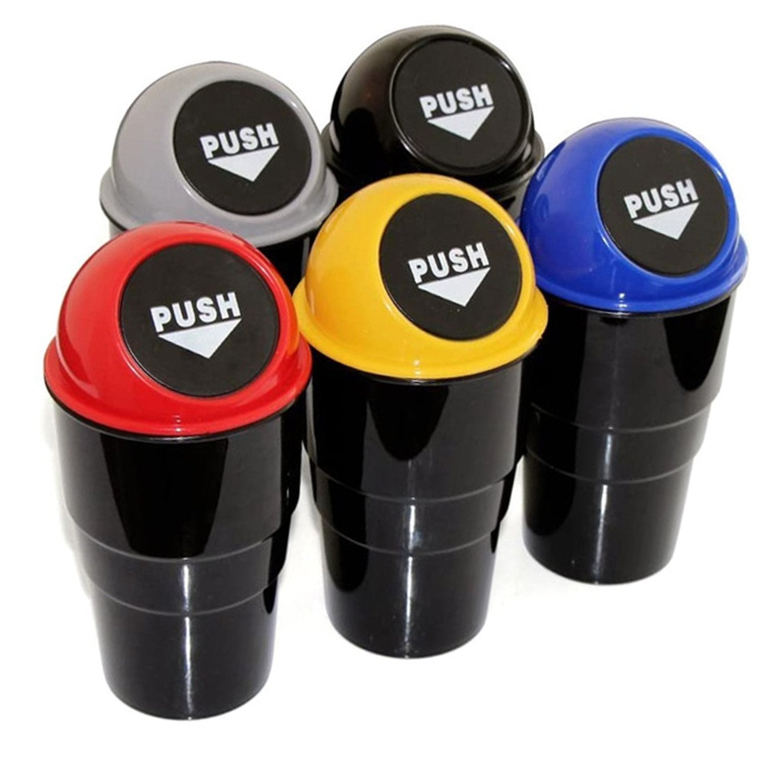 Mini Car Trash Bin Can Holder Dustbin