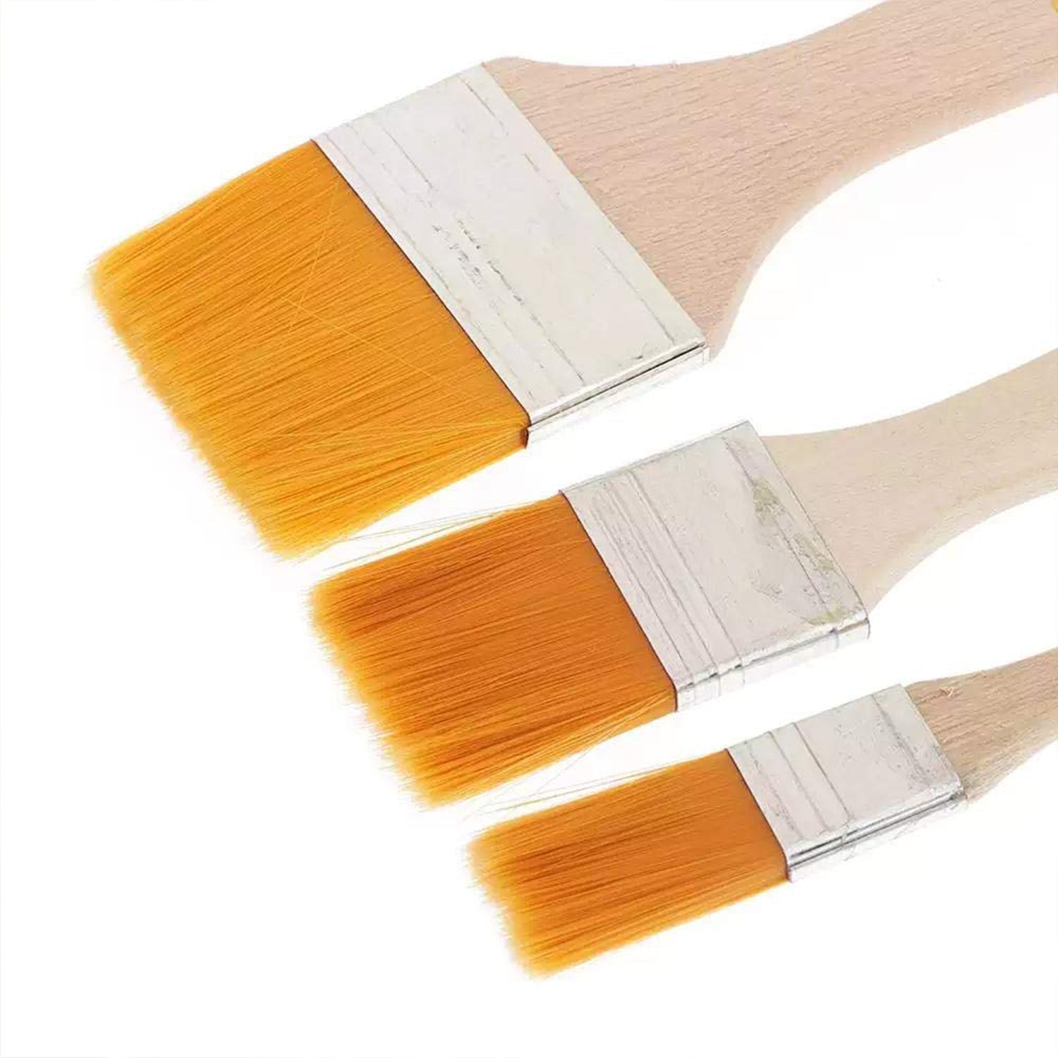 Artistic Flat Painting Brush - Set of 6