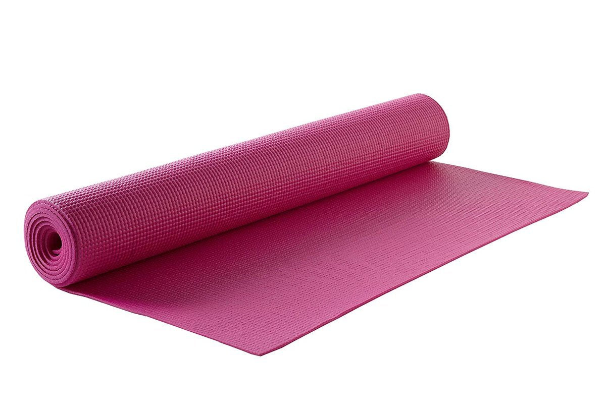 Yoga Mat Eco-Friendly For Fitness Exercise Workout Gym with Non-Slip Pad (180x60xcm) Color may very