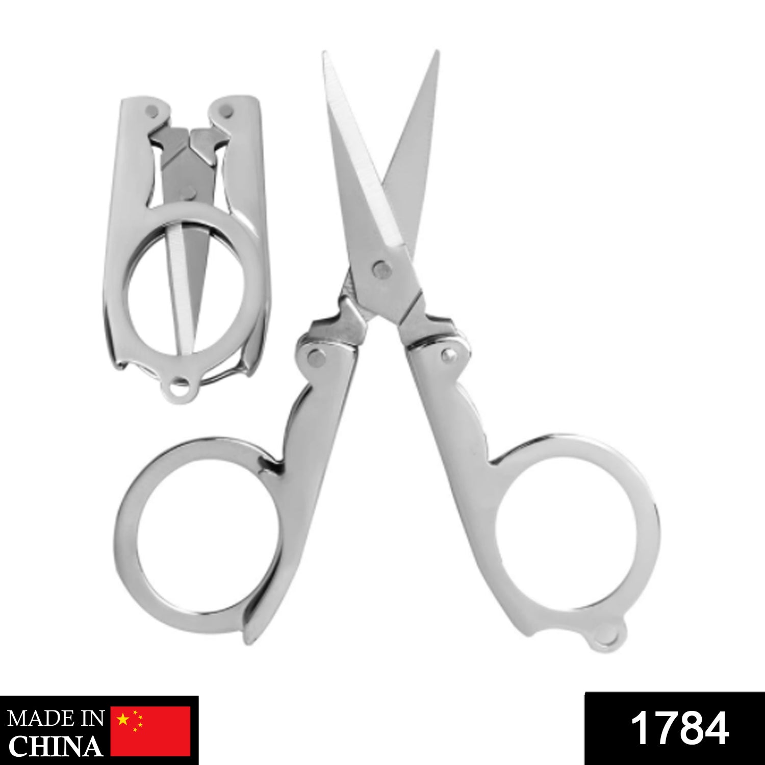 Folding Scissor 3.5inch used in crafting and cutting purposes for children’s and adults.