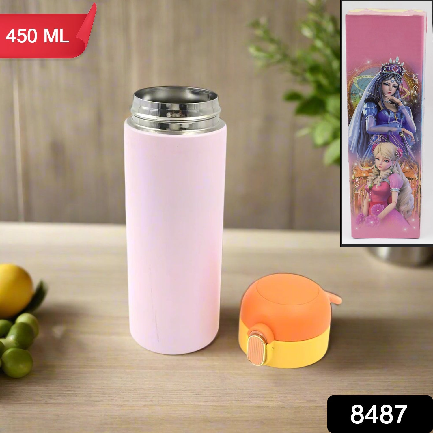 Double walled Stainless Steel Water Bottle (420 ML Approx)