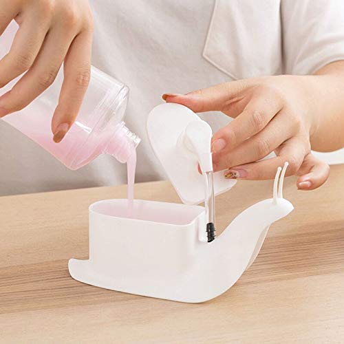 Portable Snail Shape Liquid Soap Dispenser