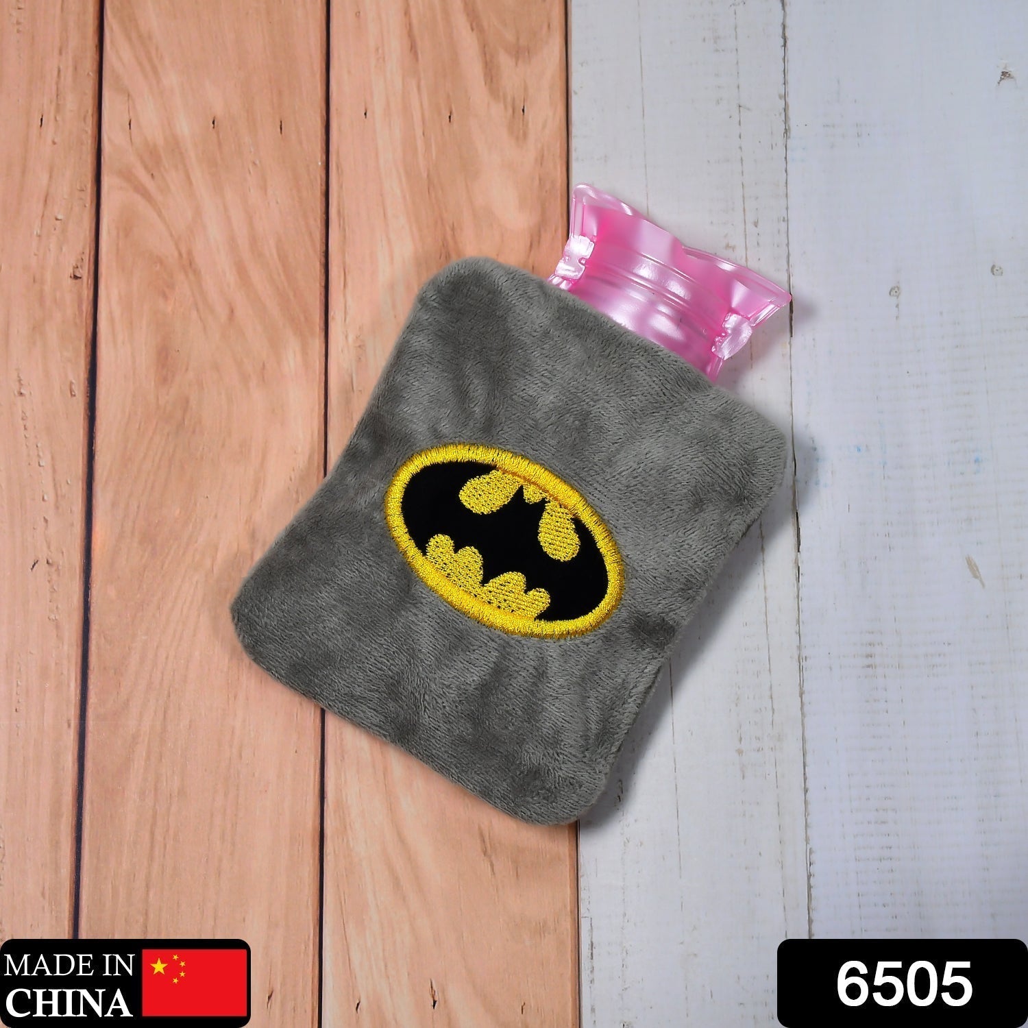 Batman small Hot Water Bag with Cover for Pain Relief, Neck, Shoulder Pain and Hand, Feet Warmer, Menstrual Cramps.