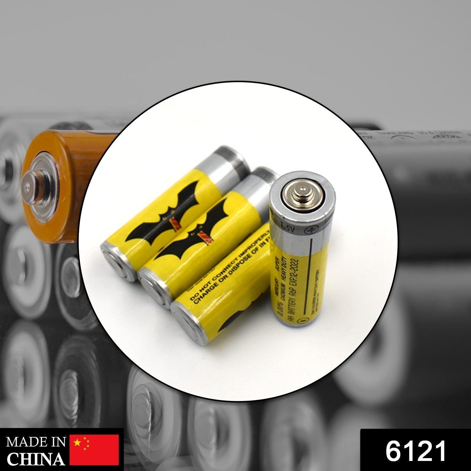 4Pc AA Battery and power cells used in technical devices such as T.V remote, torch etc for their functioning.