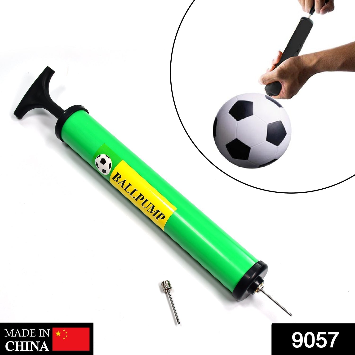 Sports Plastic Pump for Soccer, Basketball, Football, Volleyball Ball .