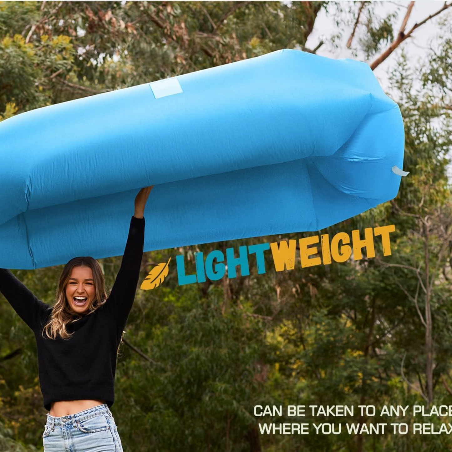 Portable Camping Inflatable Lounger Sofa