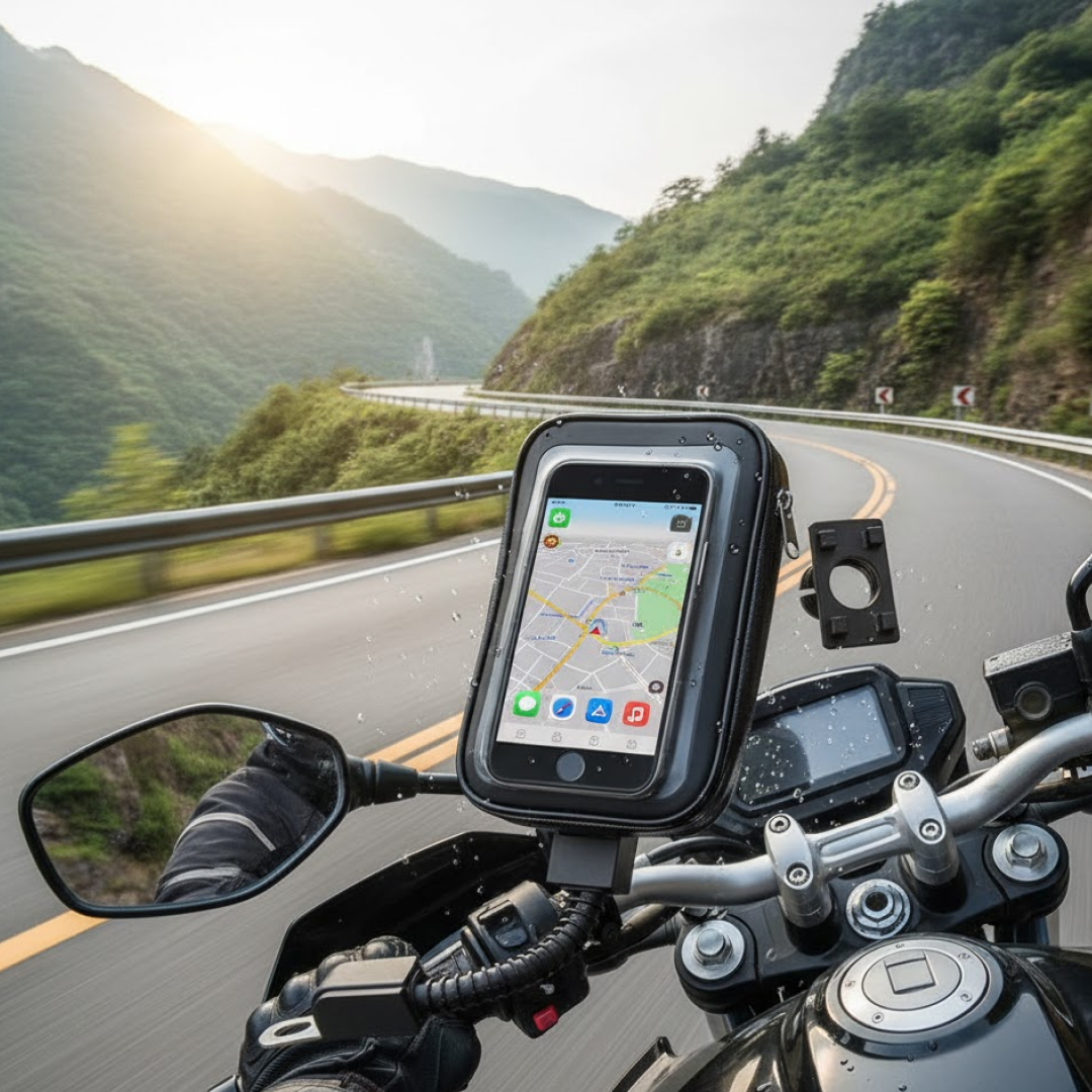 Phone Holder Case Weather Resistant Bike Mount (1 Pc)