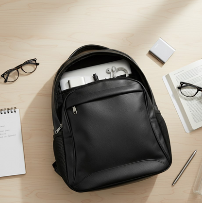 Slim, Durable Water-Resistant Unisex Laptop Backpack – College Bag