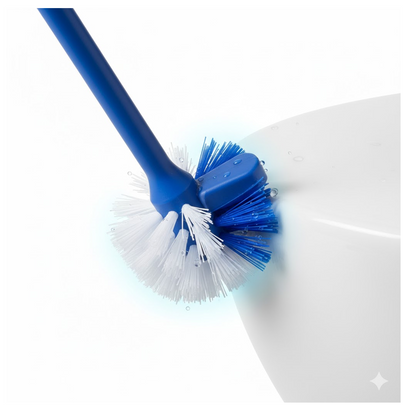 2 In 1 Double Hockey Stick Shape Toilet Brush