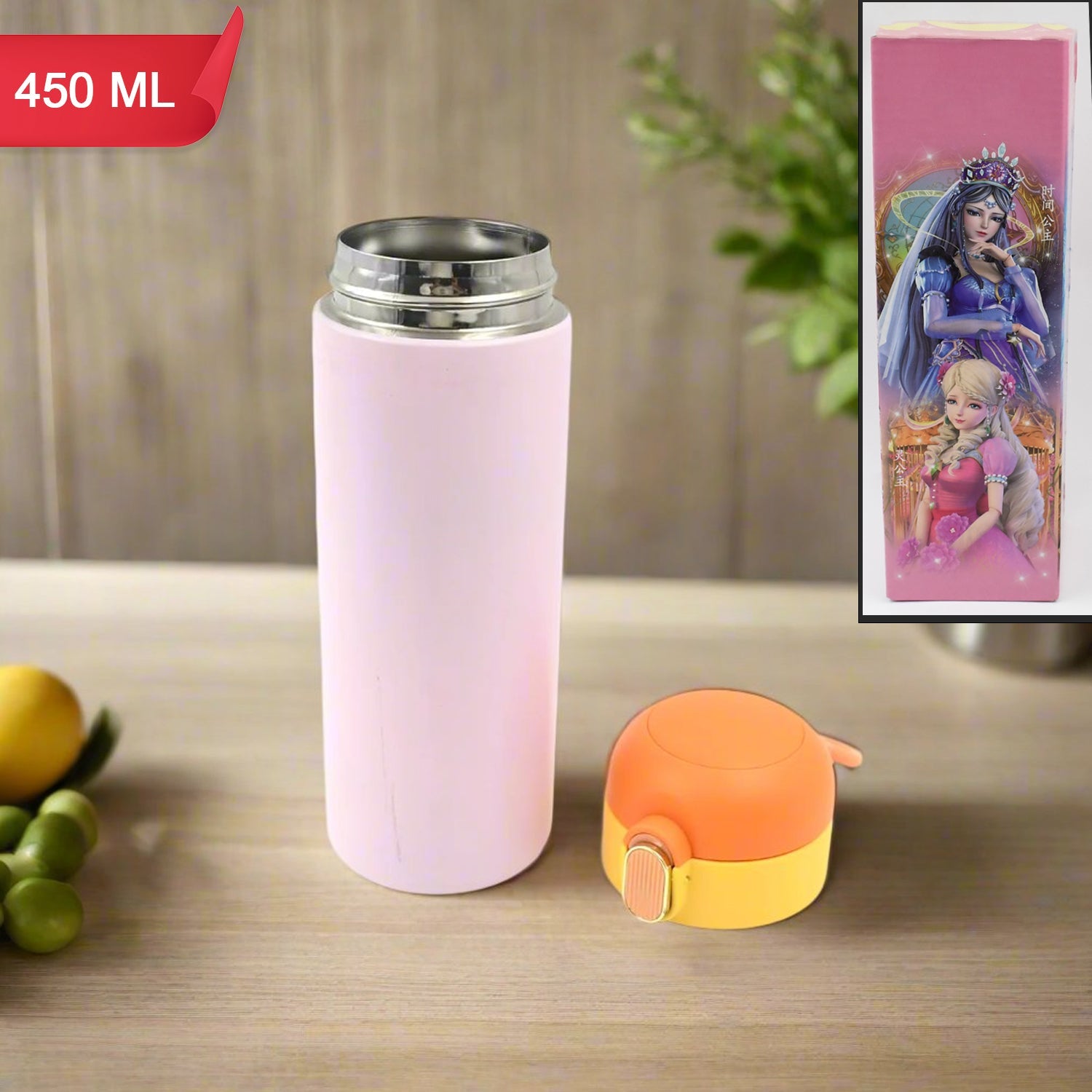 Double walled Stainless Steel Water Bottle (420 ML Approx)