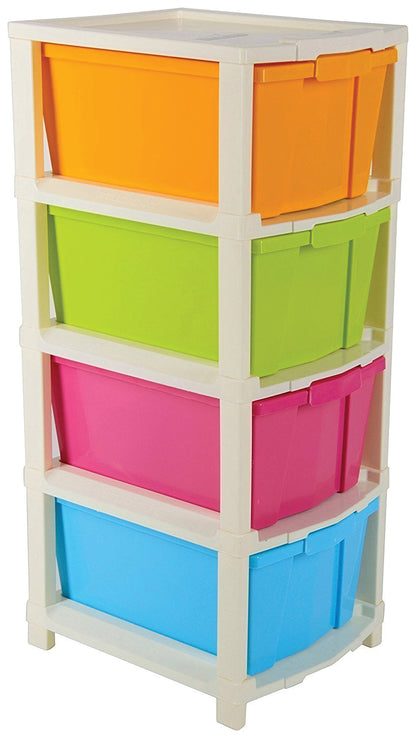 Multipurpose Modular Drawer Organizer Storage Box - 4 Layers