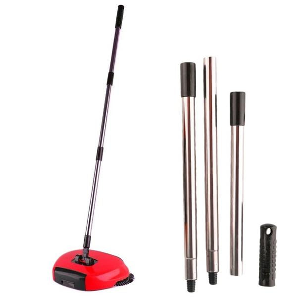 Sweeper Floor Dust Cleaning Mop Broom with Dustpan 360 Rotary