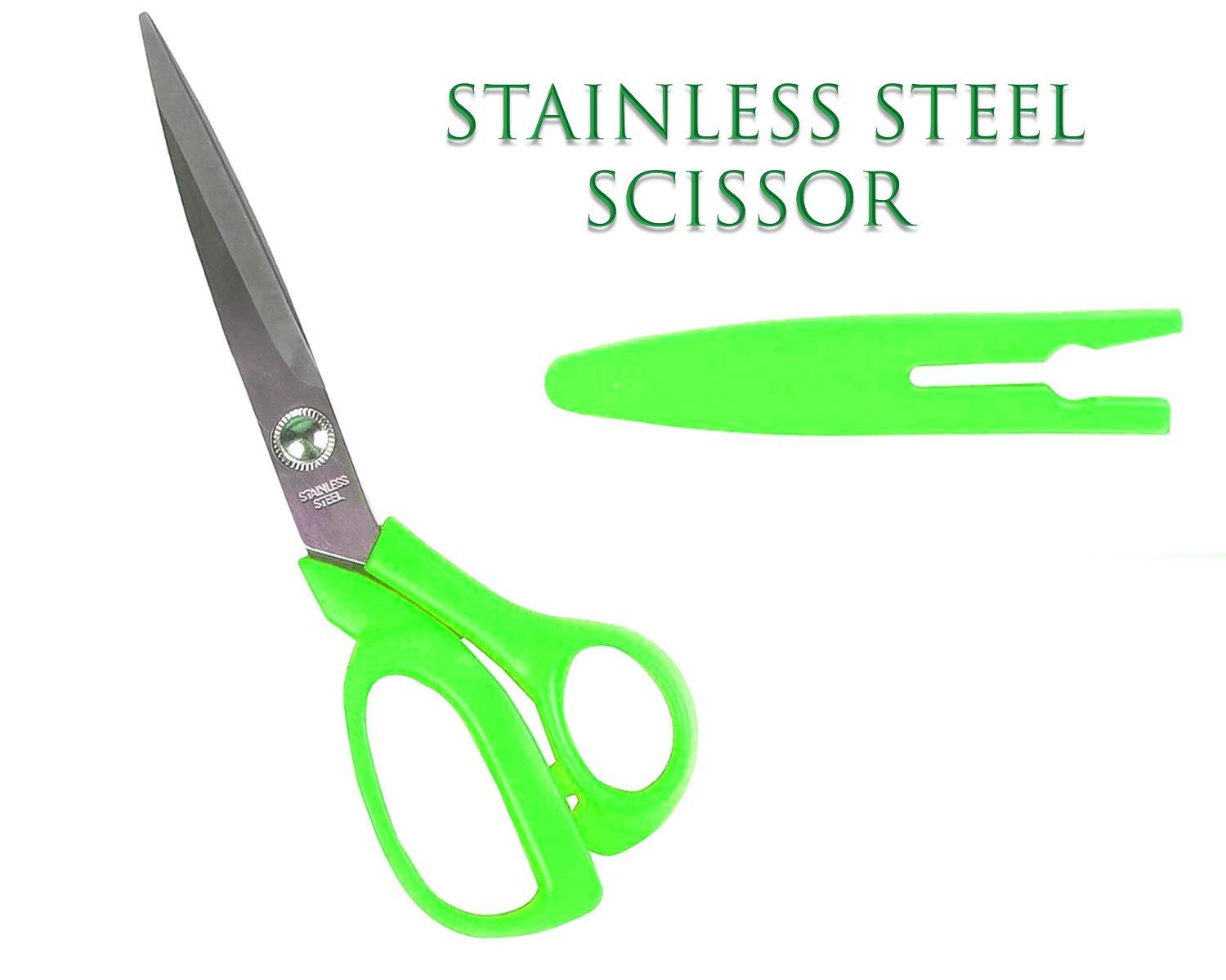 stainless Steel Scissors with Cover 8inch