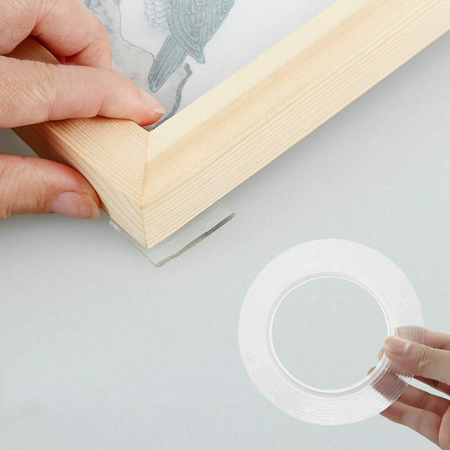 Double Sided Nano Adhesive Tape, 3 meter Size (20mm Width X 2mm Thickness)