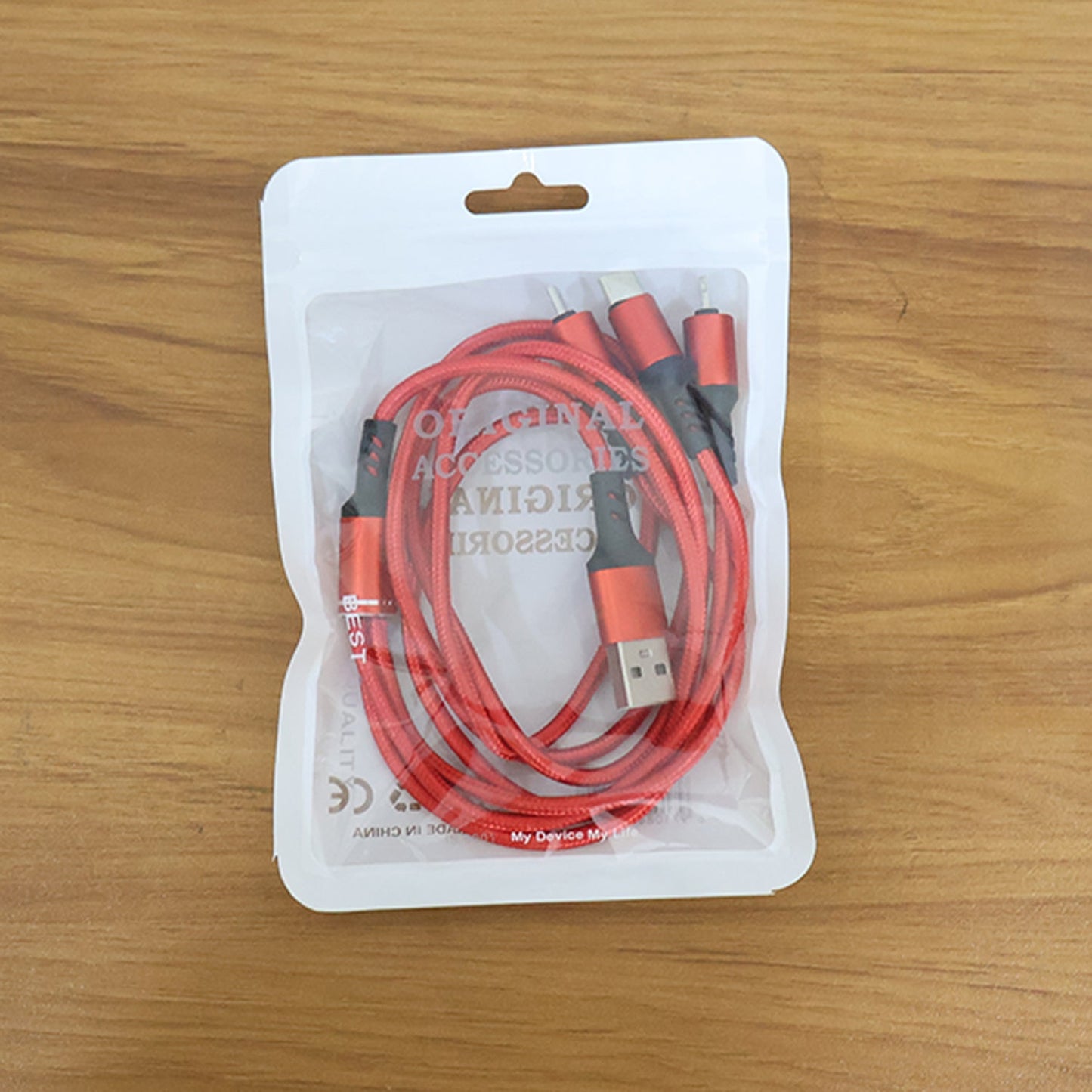3 in 1 High-Quality Multi-Charging Cable
