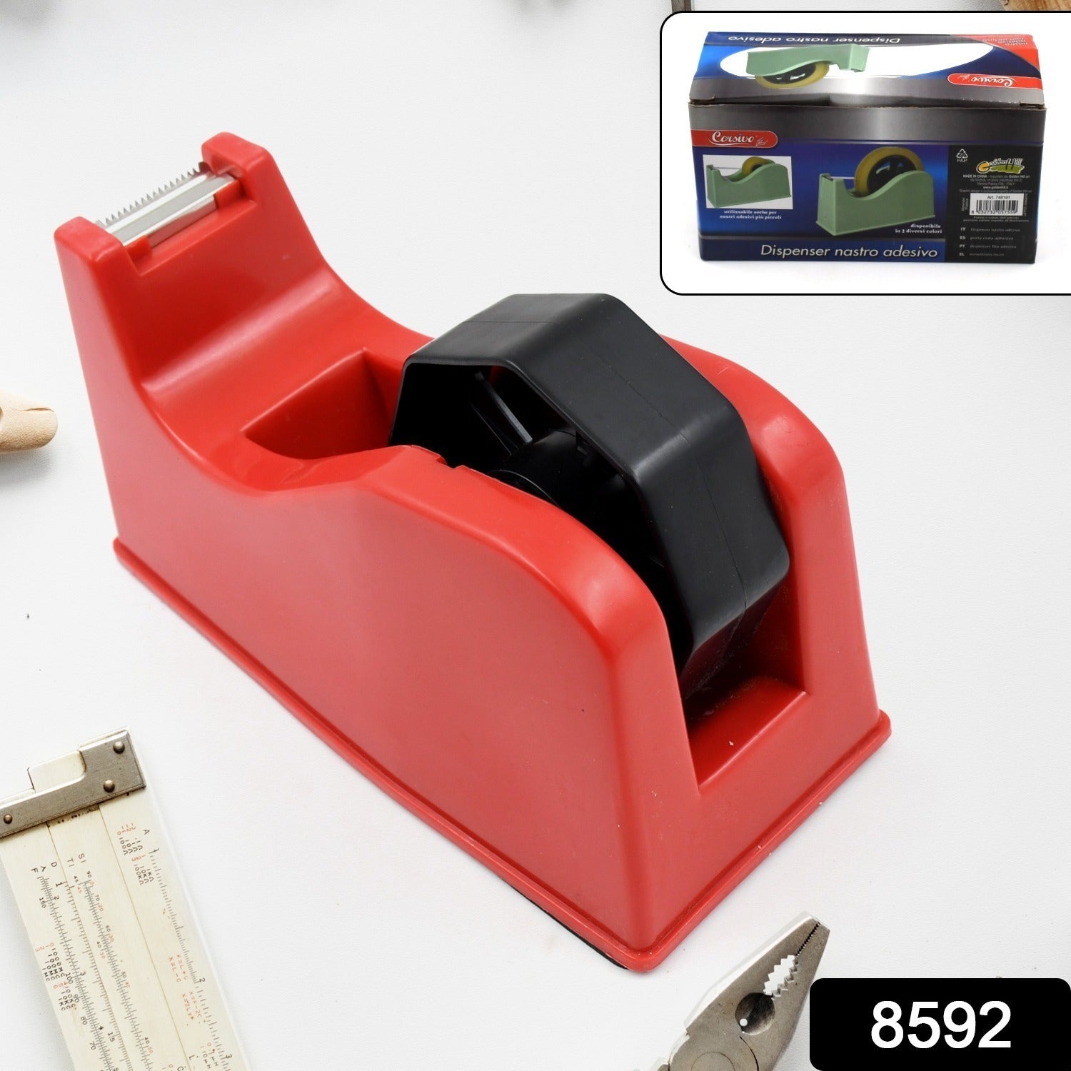 Plastic Tape Dispenser (1 pc / 640 Gm)