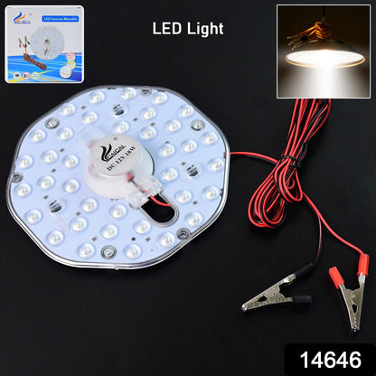 High Brightness 12V 18W Round LED Light Module with Clip Wires