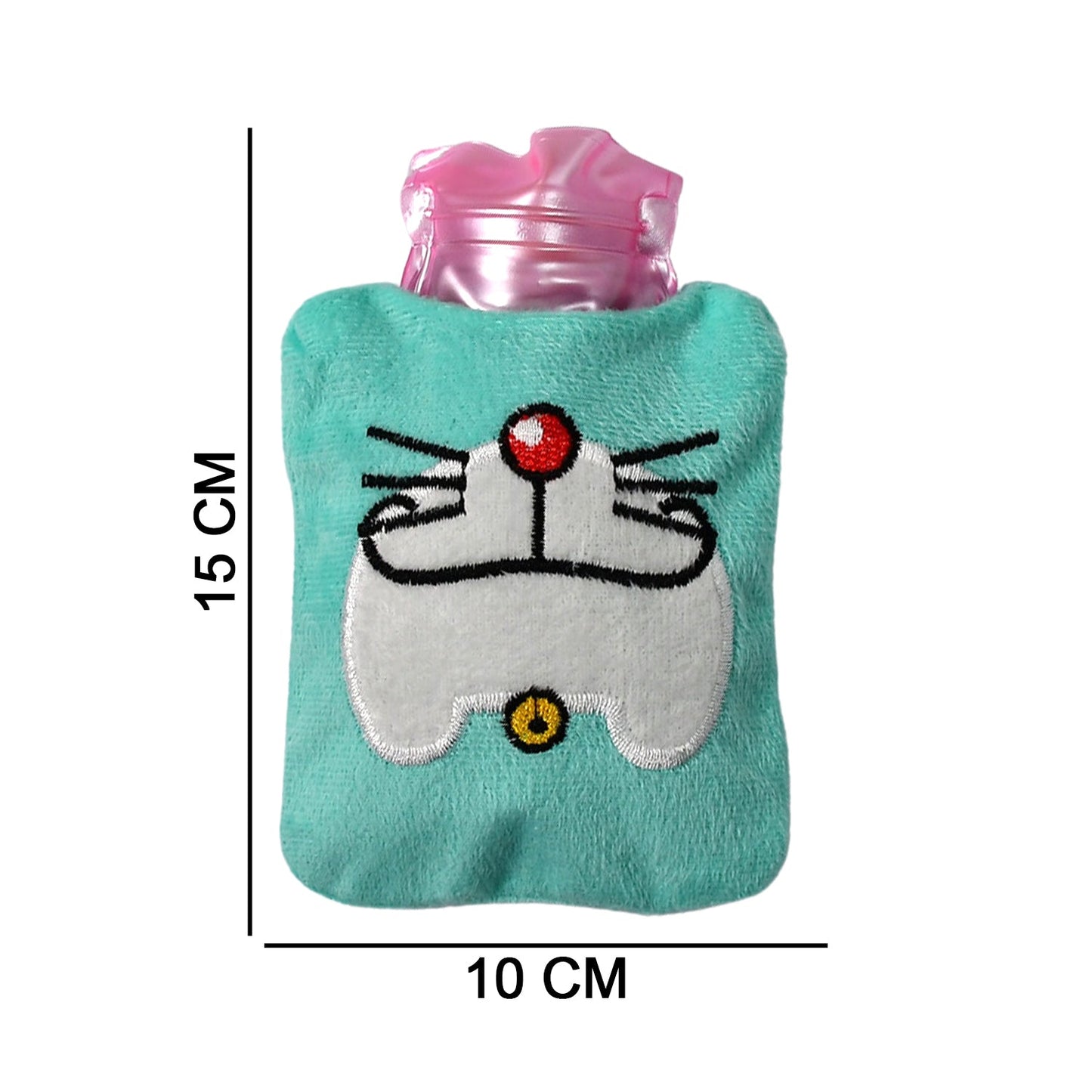 1 Pc Doremon Cartoon small Hot Water Bag with Cove