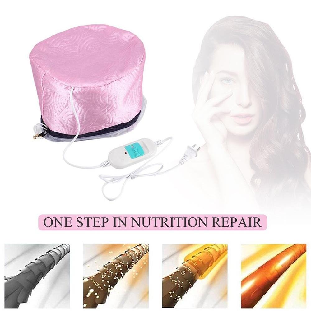 Thermal Head Spa Cap Treatment with Beauty Steamer Nourishing Heating Cap