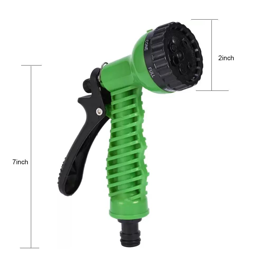 Plastic Garden Hose Nozzle Water Spray Gun Connector Tap Adapter Set