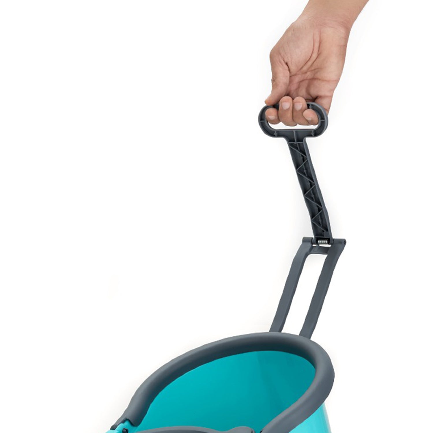 Quick Spin Mop With Steel Spin, Bucket Floor Cleaning, Easy Wheels & Big Bucket, Floor Cleaning Mop with Bucket