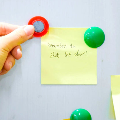 Durable Magnetic Button Set for Kids’ Experiments (10 Pc, Round Shape)