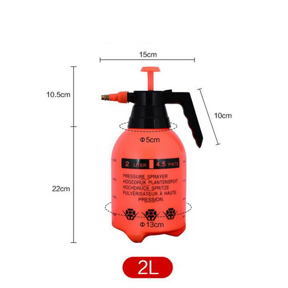 Water Sprayer Hand-held Pump Pressure Garden Sprayer - 2 L