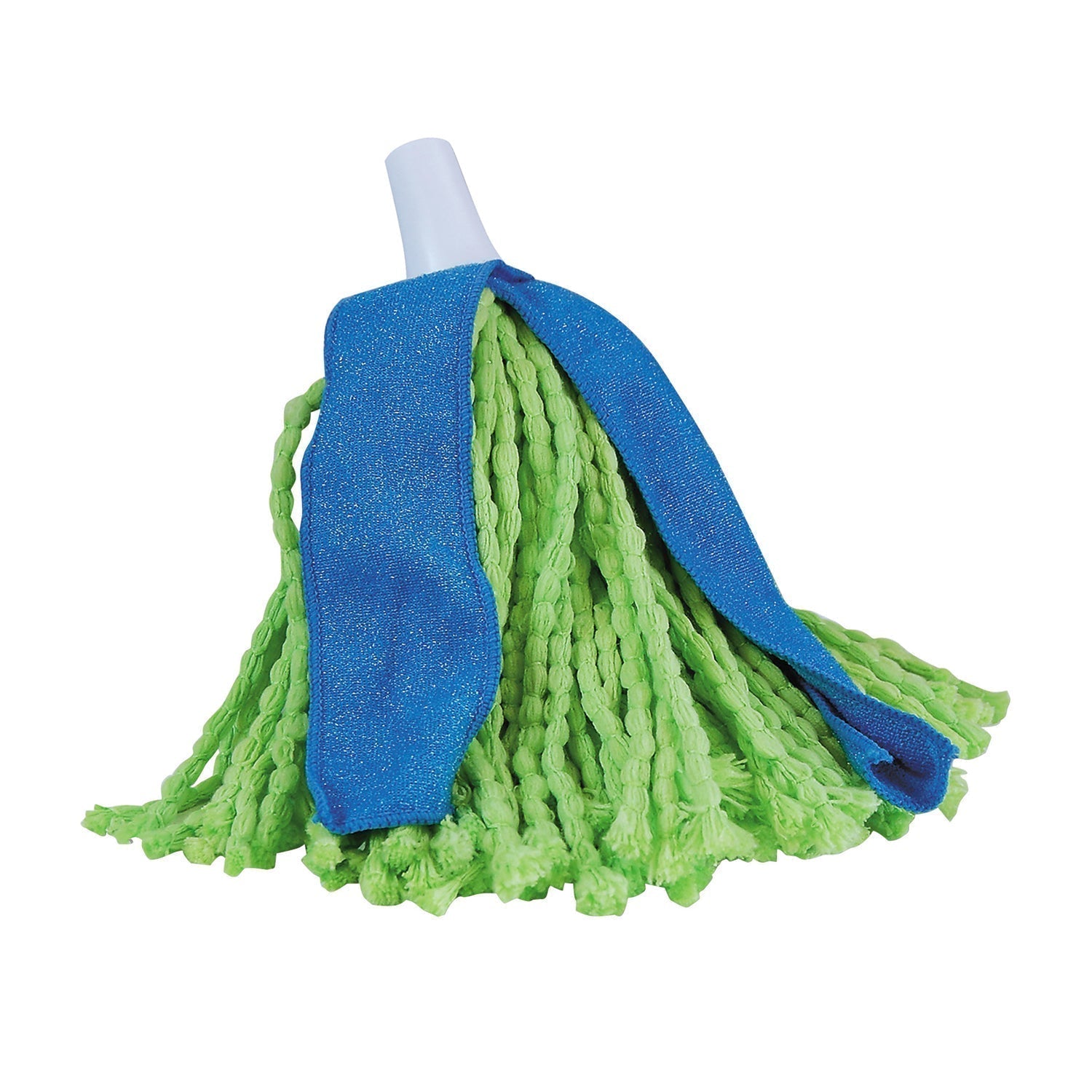 Microfiber Cone Mop and Cone Broom Used for Cleaning Dusty and Wet Floor Surfaces and Tiles.