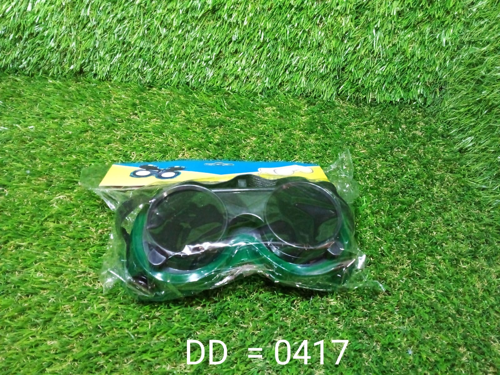 Welding Goggles (Dark Green, Large)