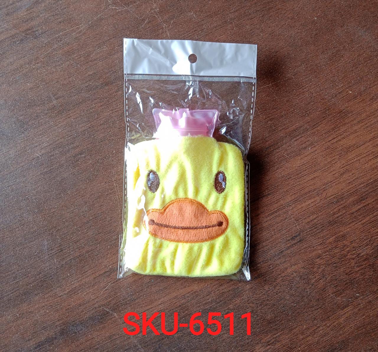 Yellow Duck small Hot Water Bag with Cover for Pain Relief, Neck, Shoulder Pain and Hand, Feet Warmer, Menstrual Cramps.