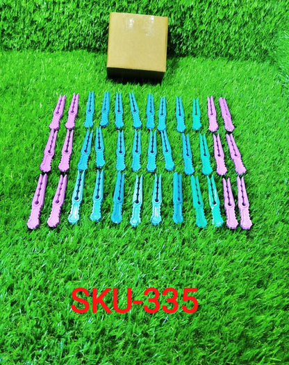 Multipurpose Plastic Cloth Hanging Pegs / Clips - 36 pcs