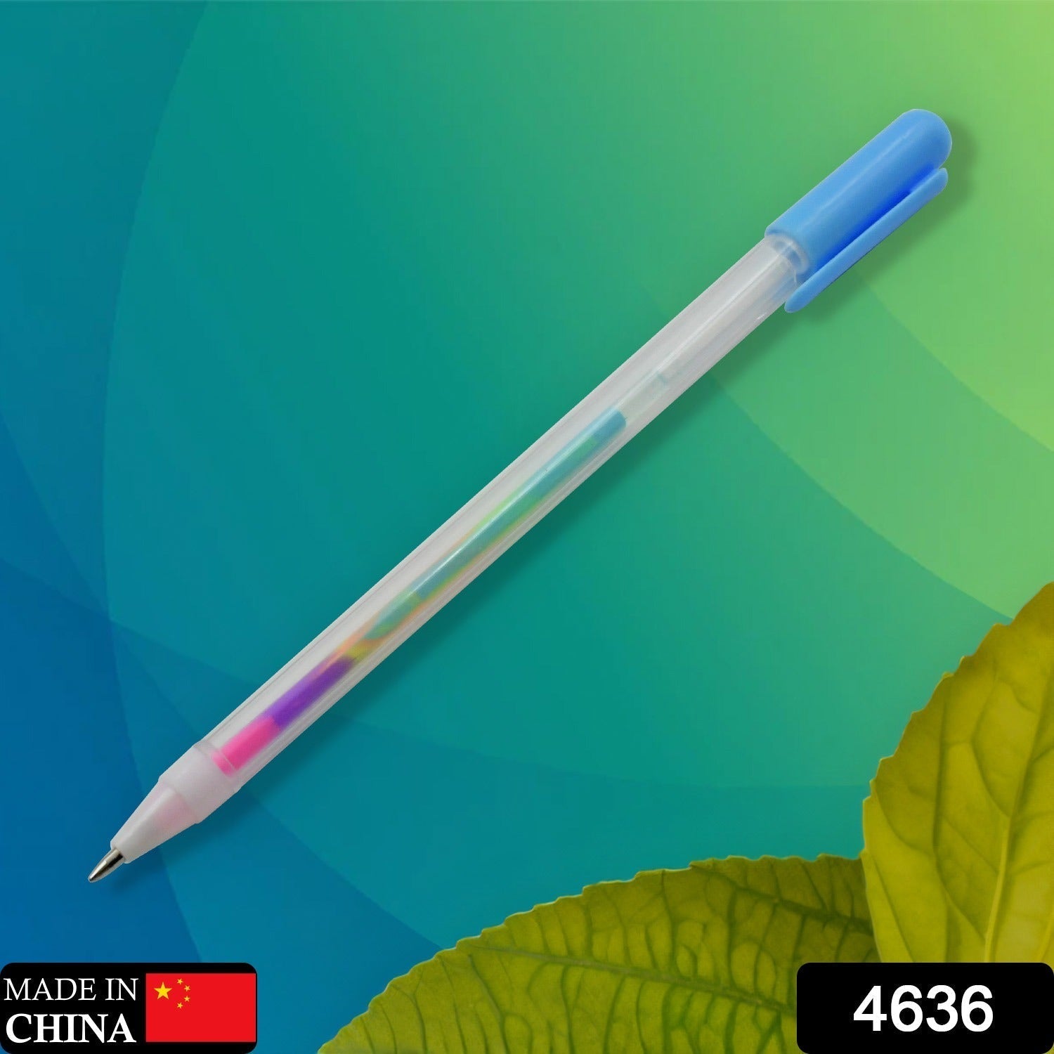 6-in-1 Color Change Pen Gel Pens Color Change Pen Rainbow Color Change Funky Pens, Gel Pen, coloring pen, Roller Ball Pens, School Office Supply Gift Stationery New Released Sturdy and Fashionable (1 Pc)