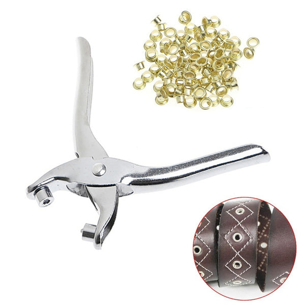 Grommet Rivets Eyelet Setting Pliers Tool