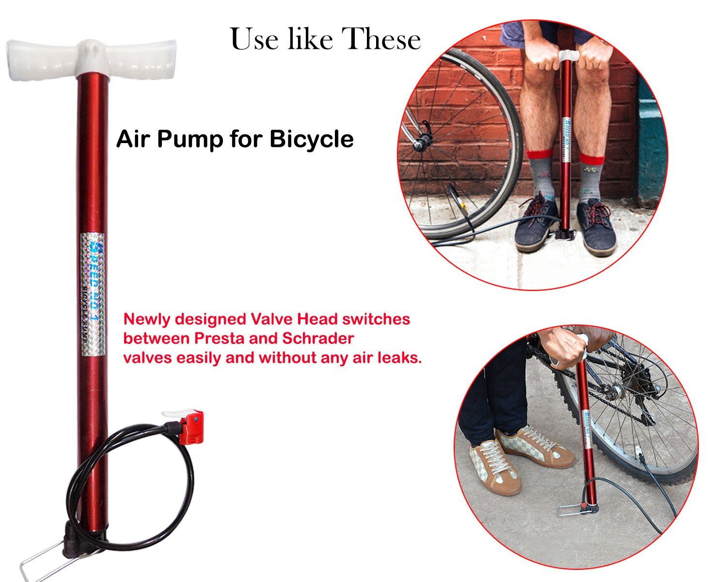 Strong Steel Air Pump