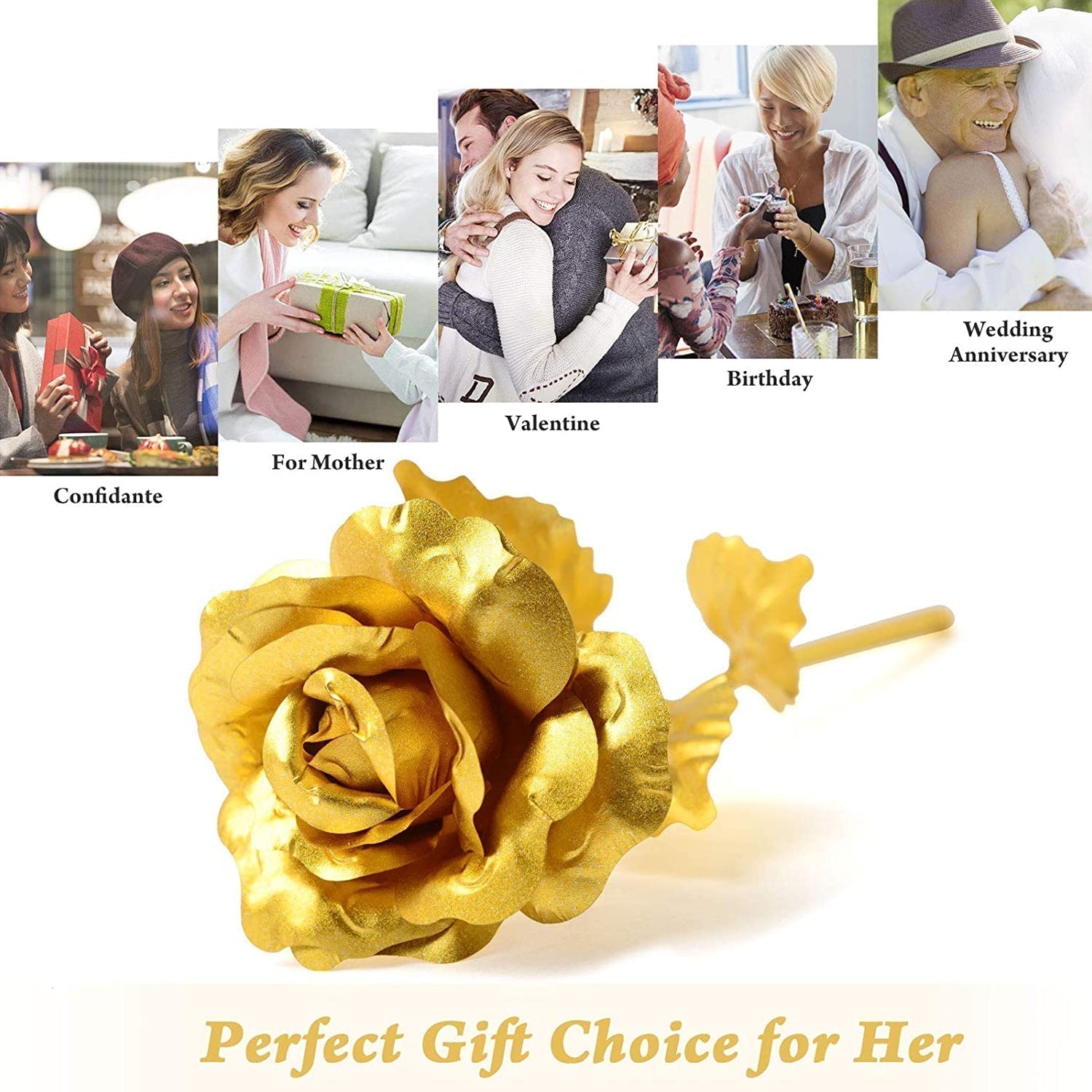 B Golden Rose is perfect for decorating homes, offices, cafes