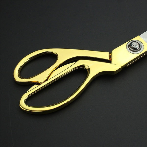 Gold Plated Professional Cloth Cutting Scissor