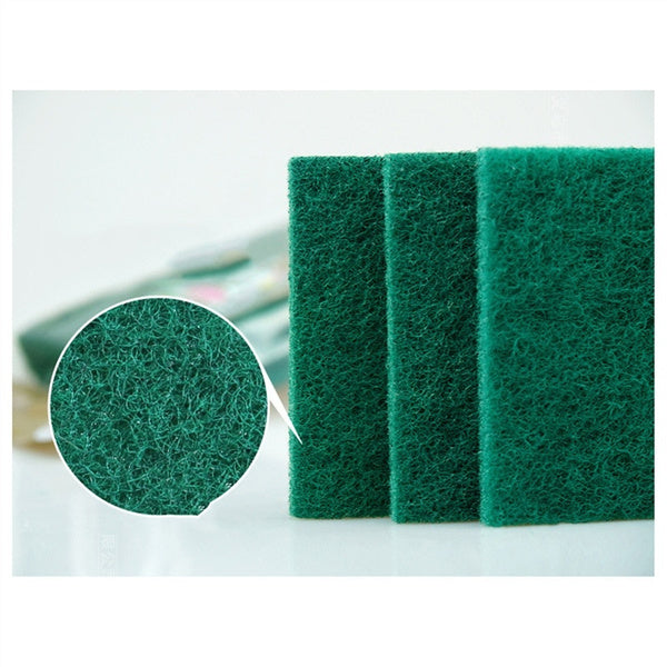 Green Kitchen Scrubber Pads for Utensils / Tiles Cleaning