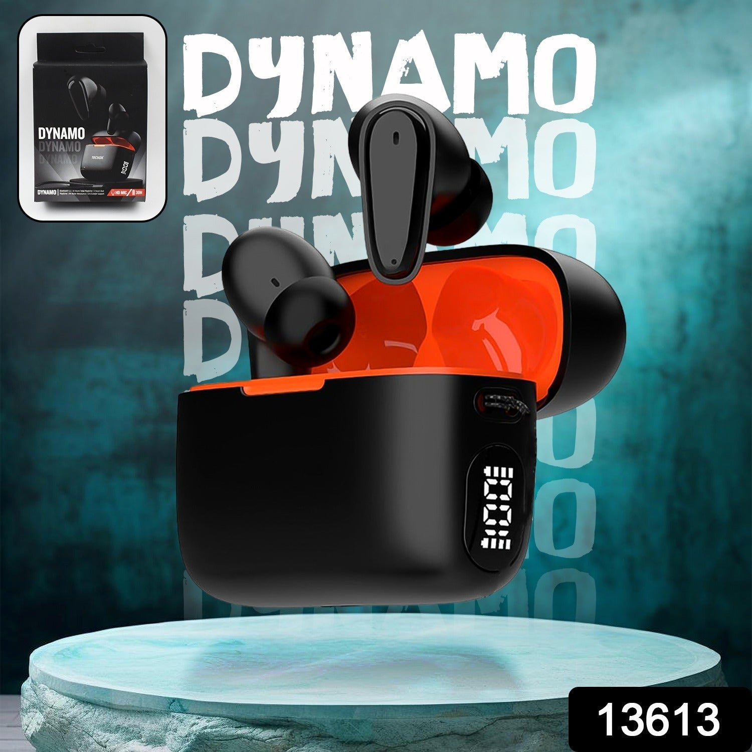 Dynamo Bluetooth Earbud | 30 Hr Total Playtime (1 Set)