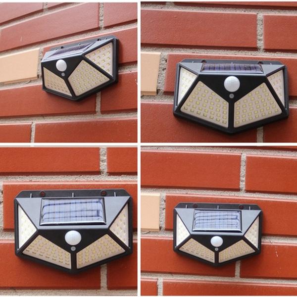 Solar Lights for Garden LED Security Lamp for Home, Outdoors Pathways