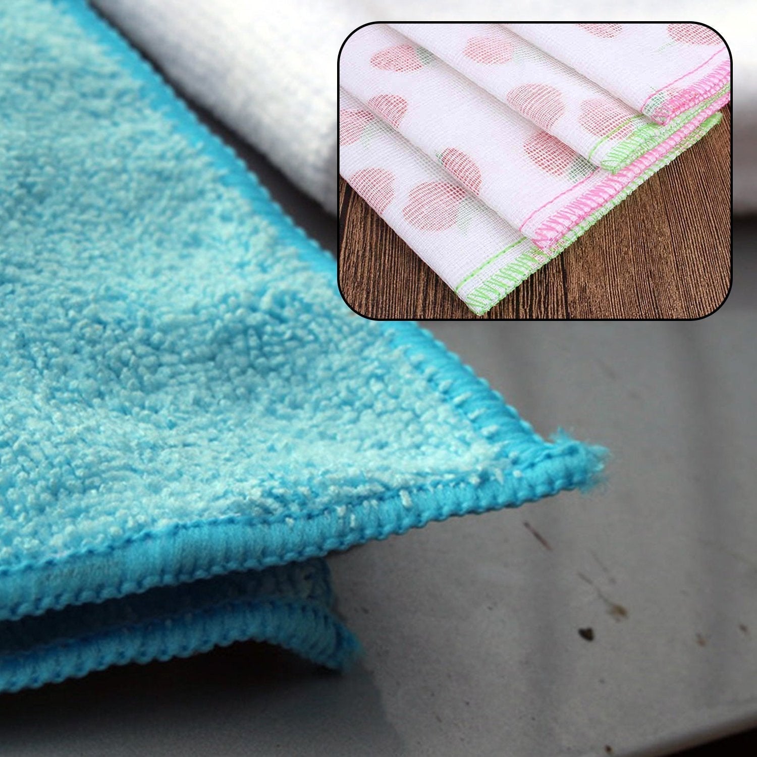 Sweeping Microfiber Cleaning Cloth  - 24pc