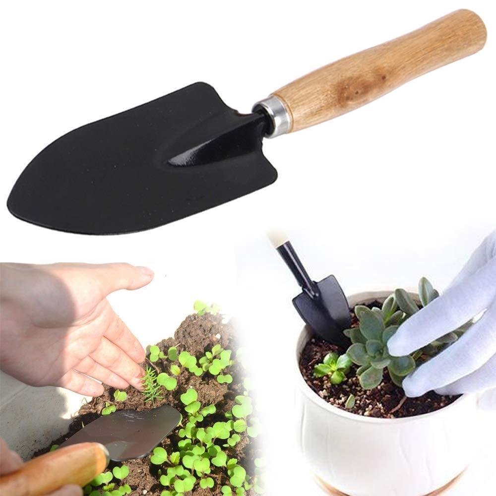 Gardening Tools Seed Handheld Shovel Rake Spade Trowel with Pruning Shear