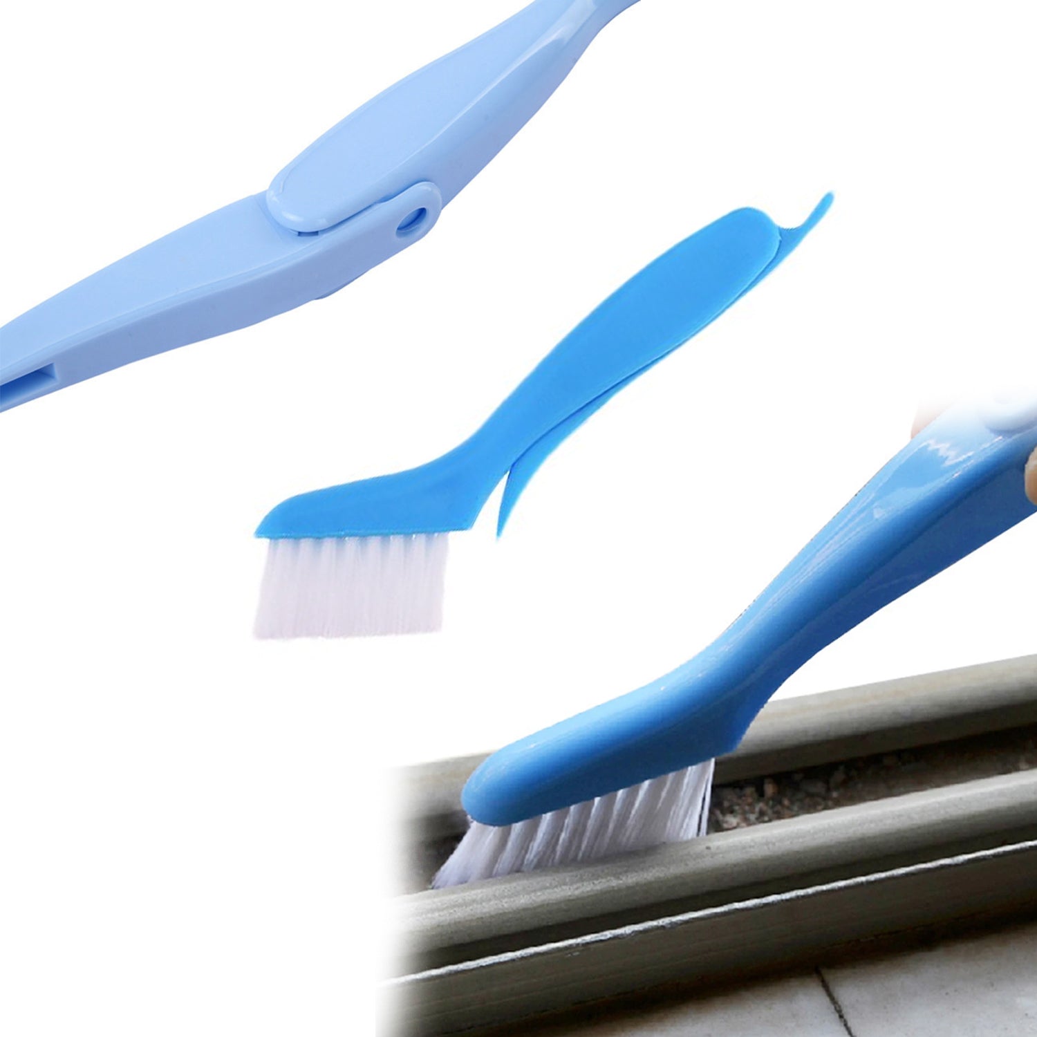 Folding Brush and cleaner for cleaning and washing purposes with effective performance.