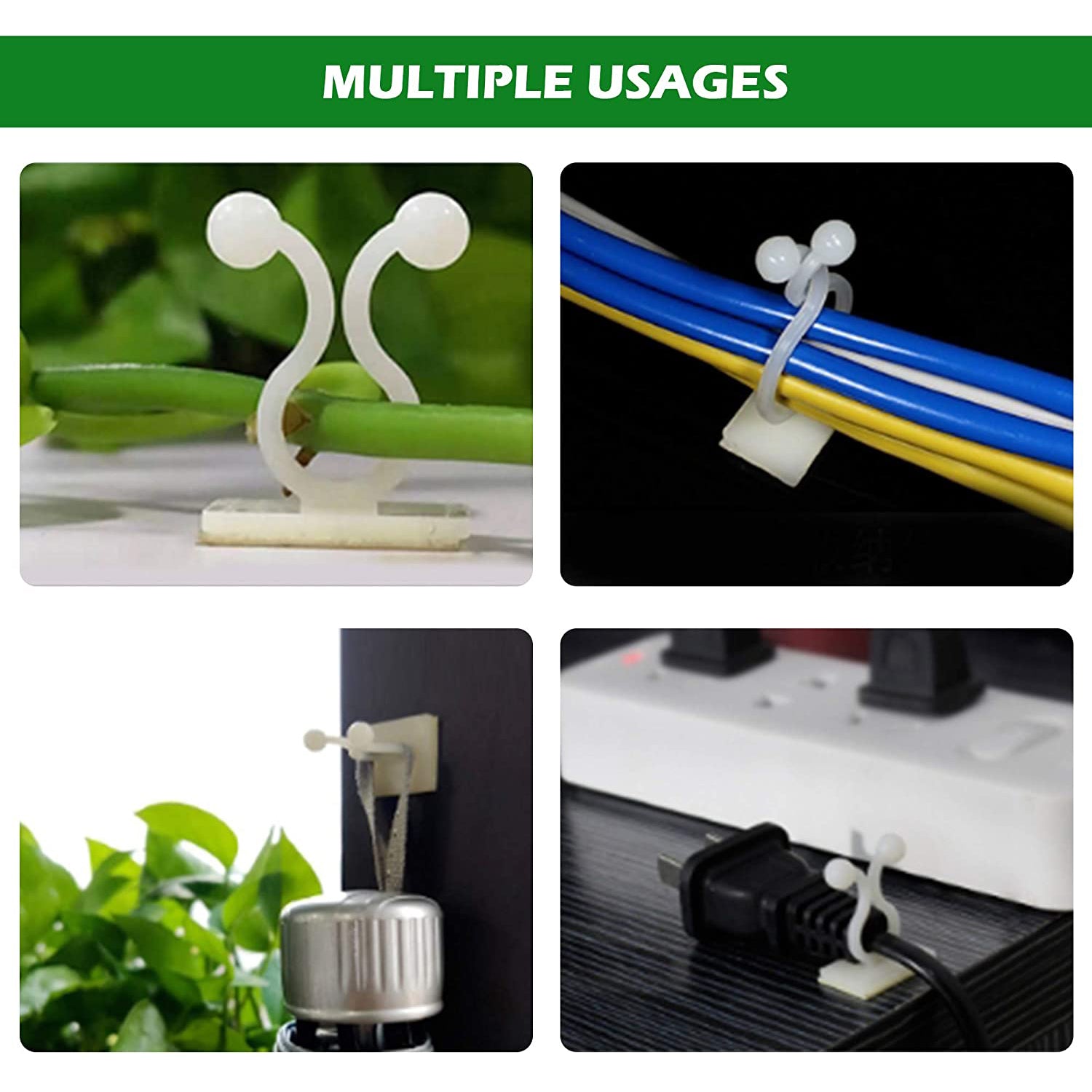 wall Plant Climbing Clip widely used for holding plants and poultry purposes and all (30 Pcs Set)