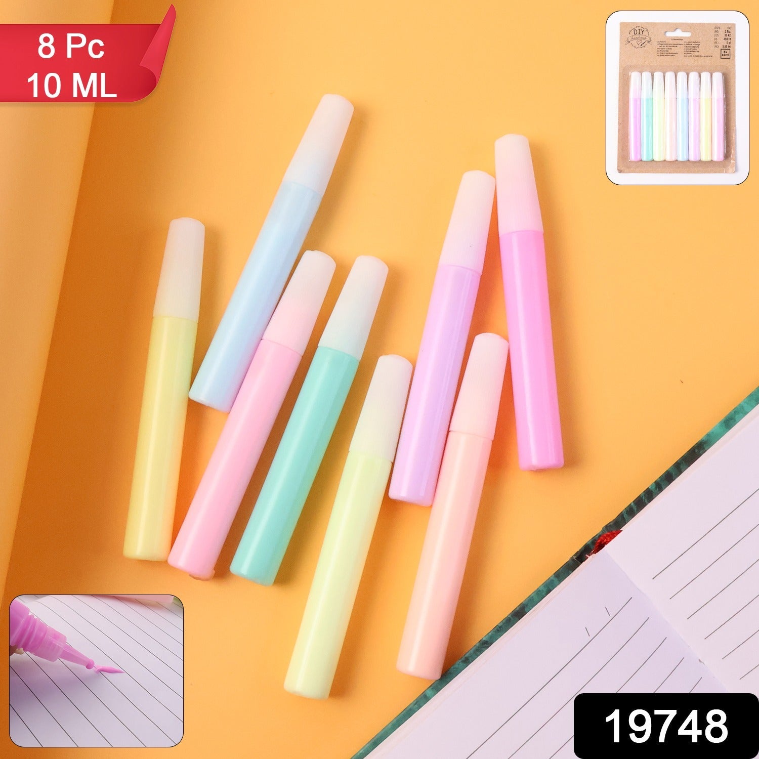 Sparkle Craft Glue Tubes