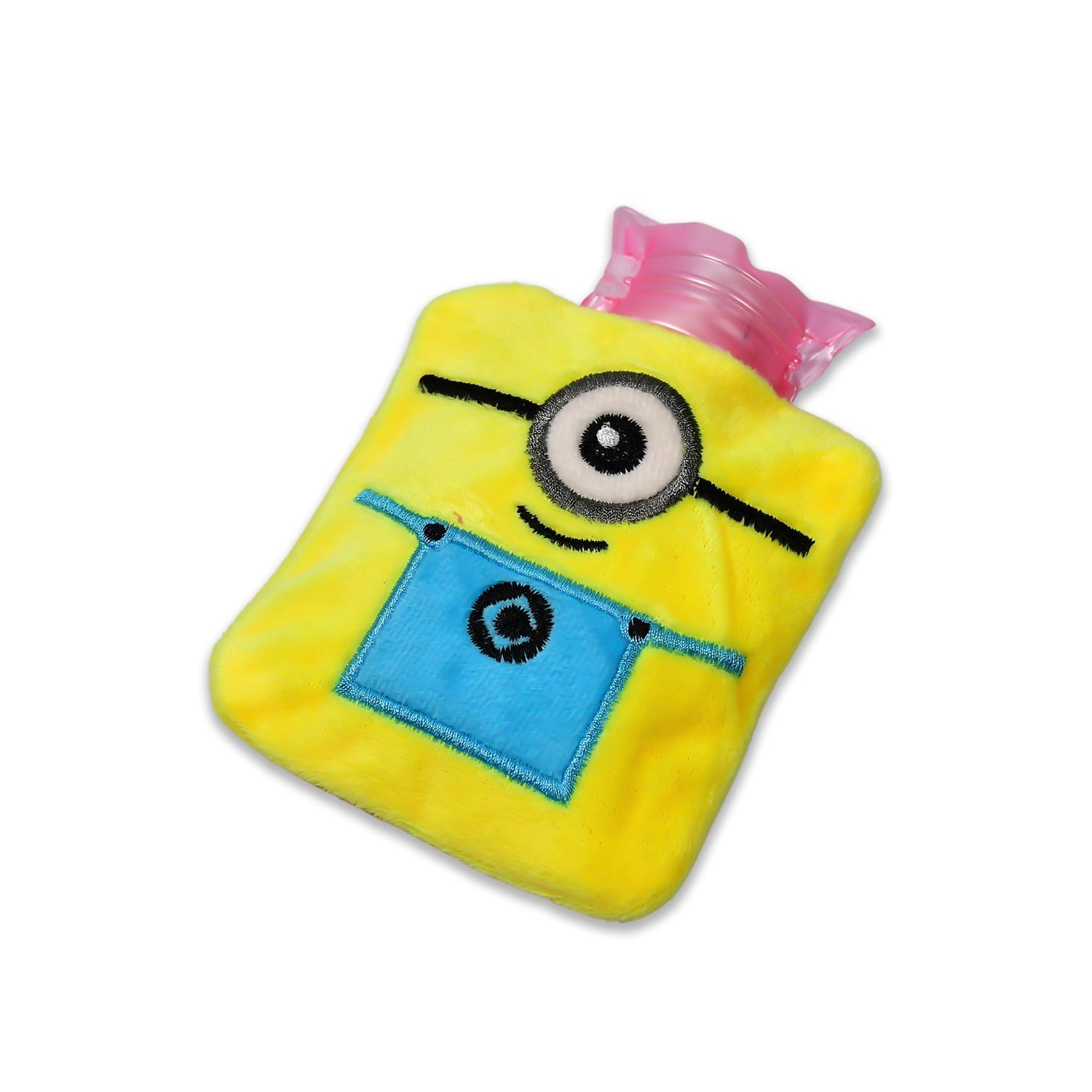 Minions small Hot Water Bag with Cover for Pain Relief, Neck, Shoulder Pain and Hand, Feet Warmer, Menstrual Cramps.