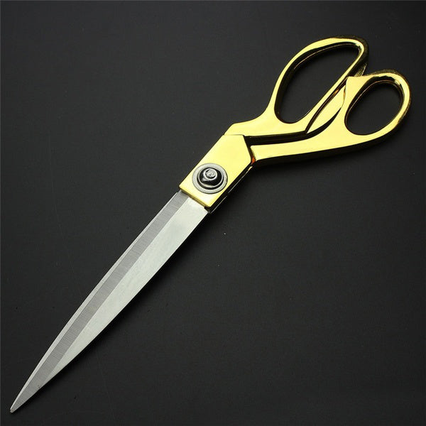 Gold Plated Professional Cloth Cutting Scissor